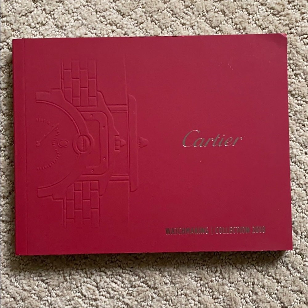 Cartier watch making 2018 book